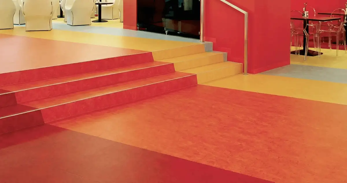 Snack bar with beautiful professionally installed linoleum flooring in Tempe, AZ